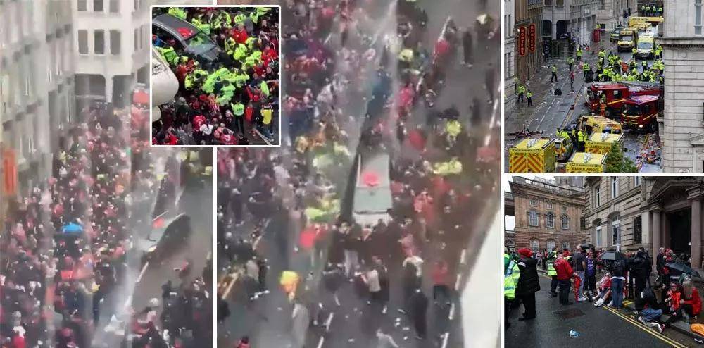 利物浦夺冠游行遭遇恐怖事故 汽车冲撞人群致多人受伤